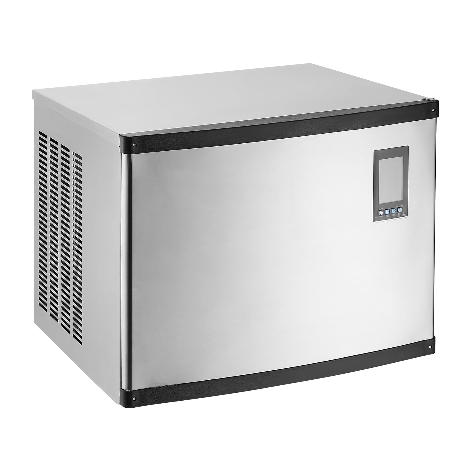 KFFKFF Commercial Ice Maker Machine - Produces 1000 Lbs/Day, Stainless Steel Build with Programmable Ice-Making, Self-Cleaning Function, Adjustable Ice Thickness, Perfect for Restaurants, Bars