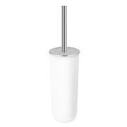 Toilet Brush and Holder Set, with Stainless Steel Handle and Durable Bristles for Toilet Cleaning