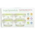 thumbnail image 4 of Sage Spoonfuls Tough Glass Baby Food Jars, 4 Pack, 7 oz (210 ml) Each, 4 of 6