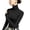 Black, variant on Womens Long Sleeve Shirts Basic Turtleneck Ribbed Thermal Underwear Tops | Slim Fit Base Layers Tee, Tight Undershirts, Going Out T-shirts