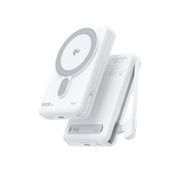 Banco de energía inalámbrico Selore&S-Global de 10.000 mAh con Qi2 de 15 W
