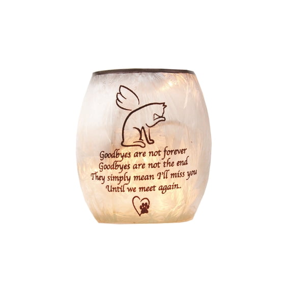 Stony Creek Best Friend Cat Pre-Lit Votive 3 x 3 x 3