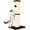Beige, variant on 32" Tall Cat Scratching Post for Large Indoor Cats & Kittens, Cat Scratcher with Extra Large Stable Base and Natural Sisal, Sturdy Cat Scratch Post to Protect Furniture & Couch, DeepGrey