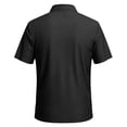 thumbnail image 3 of Lumtrix Men'S Beer Belly Polo Shirts Short Sleeve Summer Casual Quick Dry Workout Tops Lightweight Casual Golf Shirts Black XL, 3 of 4