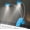 Blue, variant on Music Stand Light, 1/2/4/10 Pack Clip on LED Book Lights, USB and AAA Battery Operated, Reading Lamp in Bed, 4 Brightness Levels, Ideal for Musician, Piano Player, Sheet Music, Travel (Dual Arm)