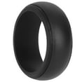 thumbnail image 6 of Raindrops 1Pc Silicone Rings Outdoors Silica Gel Finger Ring Male Cool Jewelry for Decoration Black (Size 14), 6 of 7