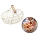 thumbnail image 1 of Cesta De Ambre De Hierro Cesta De Almacenamiento De Estilo Retro Bandeja Mango Decoración Macarena Canasta de frutas de cocina, 1 of 8