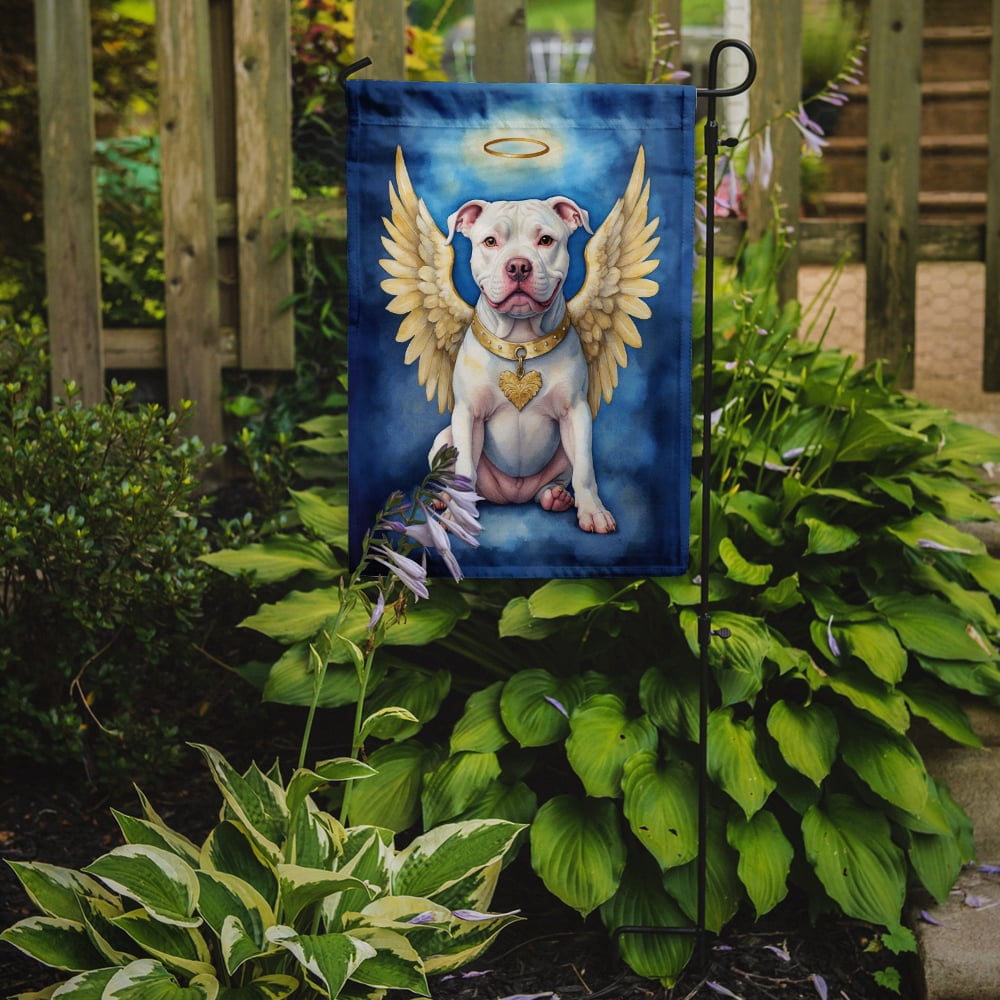 Pit Bull Terrier My Angel Garden Flag 11.25 in x 15.5 in