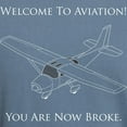 thumbnail image 3 of CafePress - Aviation Broke White Tex T Shirt - Mens Comfort Colors Shirt, 3 of 5