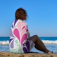 160X80Cm Ultra Fine Fiber Lightweight Beach Towel Thin Travel Swimming