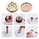 thumbnail image 5 of Cabeza De Sello Cabeza de esmalte de cabeza de cobre de la serie Cute Pets para tarjeta de boda (bestia auspiciosa) Libre de BPA, 5 of 9