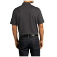 thumbnail image 2 of Yellow Rooster Mens Short Sleeve City Stretch Polo Graphite L, 2 of 4