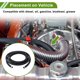 thumbnail image 2 of Manguera de combustible Unique Bargains AN-10 14.99 pies L 14.29mm ID 20.83mm OD manguera de vacío manguera de combustible automotriz 1 pieza, 2 of 7
