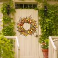 thumbnail image 5 of Festive Autumn To Winter Transition Christmas Halloween Door Hangers Garland Ornaments Set Olive Wreaths Wall Wreaths Living Room 30 in Christmas Wreath Holiday Wreaths for Front Door Winter Door, 5 of 5