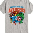 thumbnail image 3 of Marvel The Avengers - American Tour - Toddler And Youth Short Sleeve Graphic T-Shirt, 3 of 5
