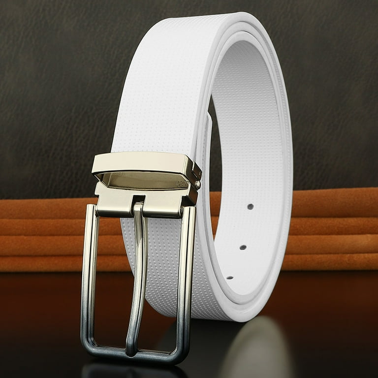 ML Fashion blue pin buckle belts men high quality brand luxury