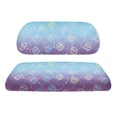 thumbnail image 2 of Pzuqiu Pastel Skull Mermaid 2-Piece Golf Cart Seat Covers - Breathable Washable Universal Fit for Most 2-Seater Golf Carts, 2 of 10