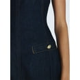 thumbnail image 5 of Free Assembly Women's and Women’s Plus Sleeveless Denim Mini Dress, Sizes 0-26, 5 of 6