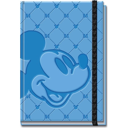 Disney Mickey Mouse Child's Lockable Blank Journal, Blue, 8in x 10in, 200 Pages