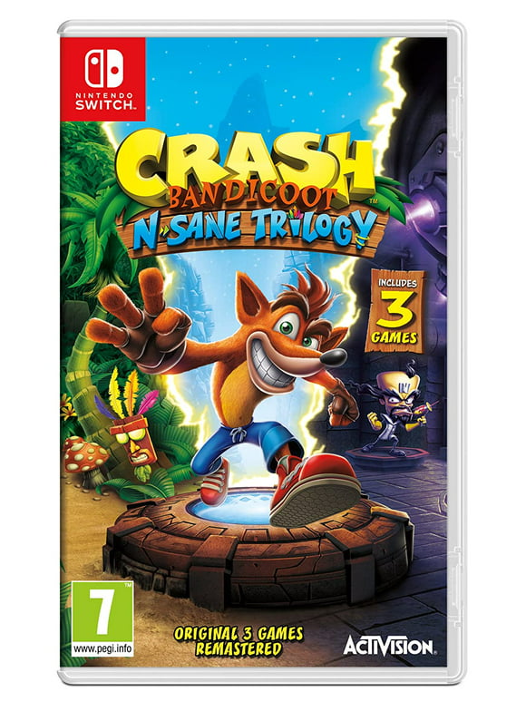 Crash Bandicoot N. Sane Trilogy, Activision, Nintendo Switch, 14324