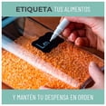 thumbnail image 3 of Set de 7 recipientes para comida, apilables, herméticos, 1,9 L, 1,2 L, 0,8 L, 3 of 6