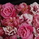 thumbnail image 2 of Arreglo floral para bodas, hermoso panel floral, seda artificial Gradiente Rosa Roja, 2 of 8