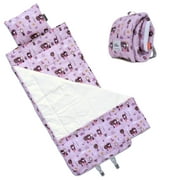 Urban Infant Bulkie Kids All-Purpose Nap / Sleep Mat – Converts to Backpack - Violet
