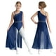 thumbnail image 3 of Vestido de baile lírico de Ballet para niñas, leotardo de gimnasia con falda de malla transparente, patinaje artístico, traje de baile contemporáneo moderno, 3 of 5