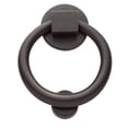 thumbnail image 3 of Baldwin 0195030 Ring Door Knocker, Polished Brass, 3 of 7
