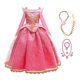 thumbnail image 1 of Vestido de Cosplay de La Bella Durmiente para niñas, mangas largas, hombros descubiertos, regalo de Halloween y Navidad, ropa de princesa de fiesta de lujo, 1 of 4