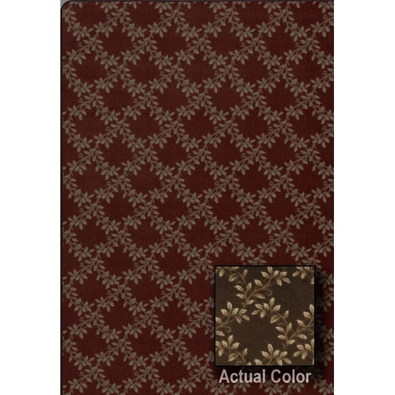 Milliken Imagine Area Rug BLUFFVIEW Bluffview Timber Petals Leaves 5' 4" x 7' 8" Rectangle