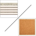 thumbnail image 4 of RYLABLUE Lavender Set of 4 Coaster for Drinks, Absorbent Ceramic Stone Coasters Cup Mat with Cork Base for Home Kitchen Room Coffee Table Bar Decor, 4 of 4