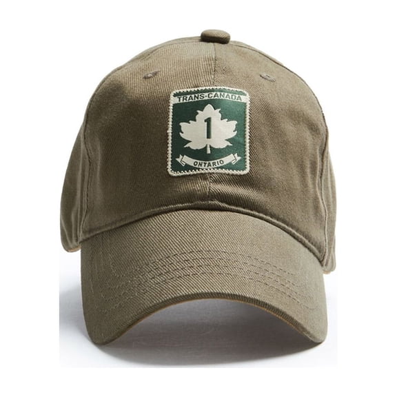 Red Canoe Trans Canada Ontario Cap, Khaki