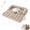 Brown, variant on Plush Cat Mat for Sofa, Cozy Pet Bed for Cats & Small Dogs, Soft Non Slip Cushion for Furniture Protection, M/L