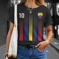 thumbnail image 4 of Ecuador 10 Soocer Jersey Ecuador Football Fan Soccer Men Women Tshirt Graphic Print Unisex, 4 of 6
