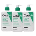 thumbnail image 1 of CeraVe Foaming Facial Cleanser 12 oz (Pack of 3), 1 of 6