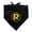 Black, variant on Batman Robin Logo Dog Pet Bandana