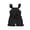 Black, variant on Toddler Kid Jumpsuit Pants Clothes Toddler Baby Girls Ruffles Printed Bowknot Suspender Romper Jumpsuit Summer Jumpsuit For Girls Boys