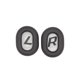 thumbnail image 3 of Inteprter Cojín de esponja para auriculares, 2 piezas, piezas de cuero con cancelación de ruido para juegos, repuesto de almohadilla para los oídos para Relojes inteligentes Marrón, 3 of 6