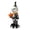 B, variant on Sulaicai Vintage Halloween Black Cat & Skeleton Figurines, Retro Resin Statue Ornaments, Spooky Tabletop Decorations for Indoor Home, Mantel and Halloween Party