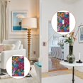 thumbnail image 4 of Yayeee Blank Wall Plate Cover 1-Gang 4.5"x2.7" Home Unused Decorative Outlet, Charming Floral Pattern, 4 of 7