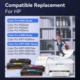 thumbnail image 2 of Cartuchos de tóner InKni 202A, paquete de 4 unidades CF500A compatibles con HP, 2 of 9