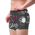 thumbnail image 2 of Vsdgher I Love Coffee Pattern Men's Boxer Brief Underwear,Soft Funny Underwear for Men-X-Large, 2 of 5