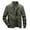 Army Green, variant on APEXFWDT Men's Military Jacket Winter Warm Bomber Jackets Full Zip Windbreaker Casual Jackets Coats Stand Collar Cargo Jackets with Multi Pockets