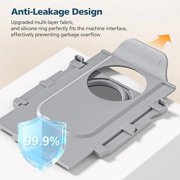 6 Pack QV 35S Dust Bags Replacement for Roborock QV 35S, Qrevo S5V, QV35A, Saros 10/10R, Z70, Qrevo, Q Revo/S, Qrevo Pro/Plus/MaxV, Master, Curv, Edge/S5X/S5A, S8 MaxV/Max Ultra Robot Vacuum Cleaner