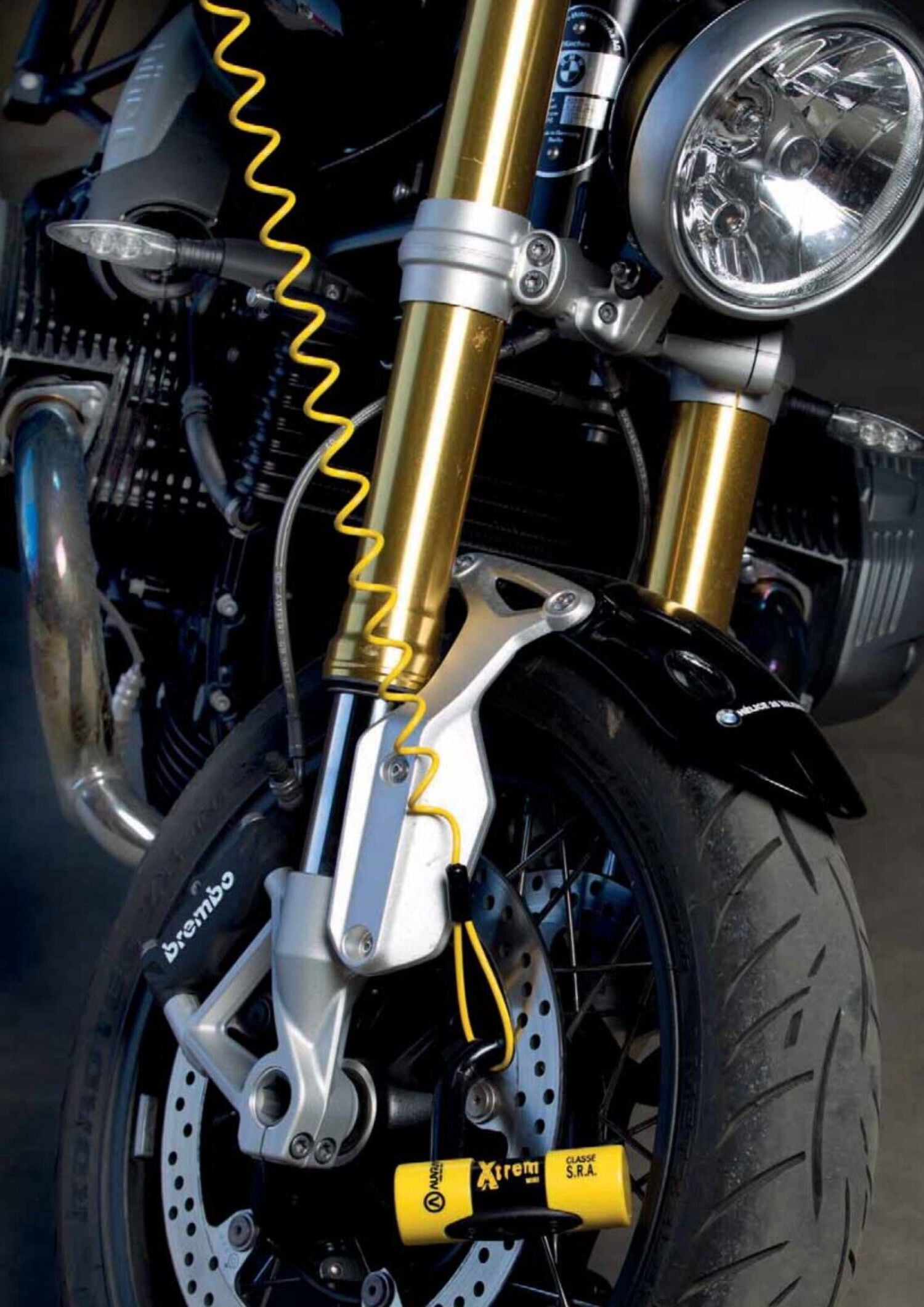 U lock for bicycle motorcycle anti-theft Auvray Xtrem Scooter Made in France