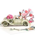 thumbnail image 2 of Tarjeta de boda emergente 3D FIAMR con diseño vintage romántico, 2 of 6