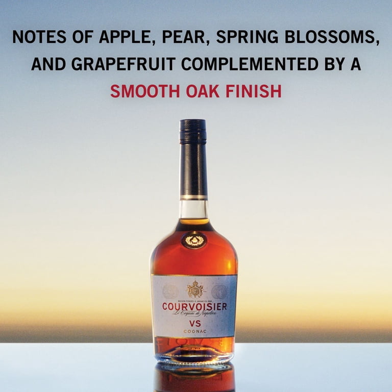 Courvoisier Vs Cognac, 750 ml Bottle, ABV 40.0% - Walmart.com