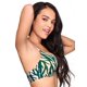 thumbnail image 4 of Bra demi Push Up Ilusión 7278 verde oscuro 38B, 4 of 4