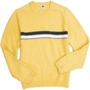 Faded Glory - Men's Cotton Crewneck Stripe Sweater